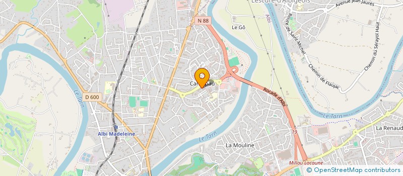 localisation de l'entreprise ASSOCIATION DACOS à ALBI