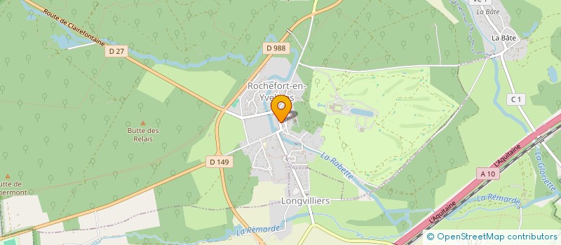 localisation de l'entreprise ASSOCIATION DAGARA  ROCHEFORT-EN-YVELINES