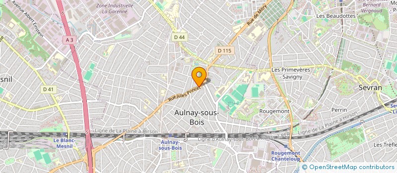 localisation de l'entreprise ASSOCIATION DAMA SANTE à AULNAY-SOUS-BOIS
