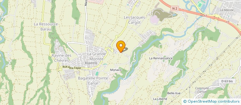 localisation de l'entreprise ASSOCIATION DAMINE à SAINTE-SUZANNE