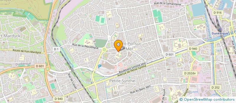localisation de l'entreprise ASSOCIATION DANS L'INTERET DE L'ENFANT à DUNKERQUE