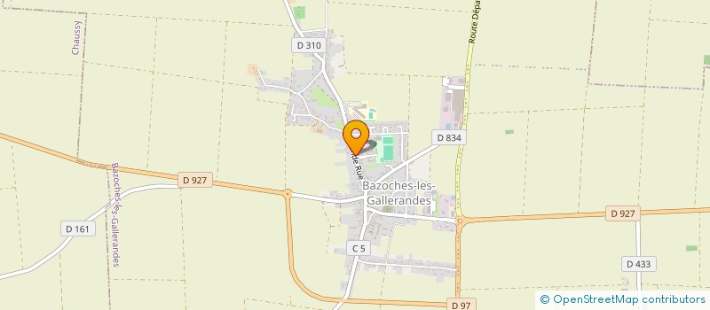localisation de l'entreprise ASSOCIATION DANS LES OUCHES à BAZOCHES-LES-GALLERANDES