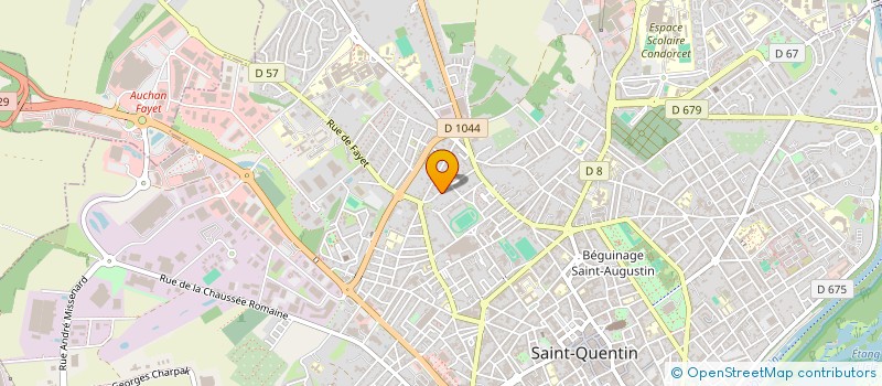localisation de l'entreprise ASSOCIATION DANS TES YEUX à SAINT-QUENTIN