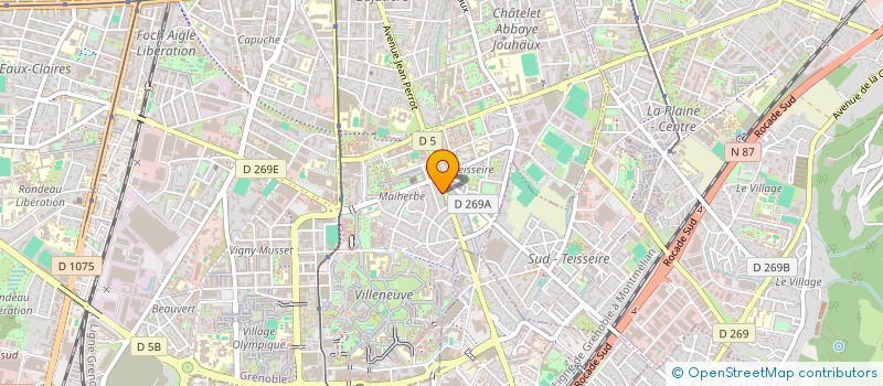 localisation de l'entreprise ASSOCIATION DANSE AFRO-BRESILIENNE SECULAIRE  FROGES