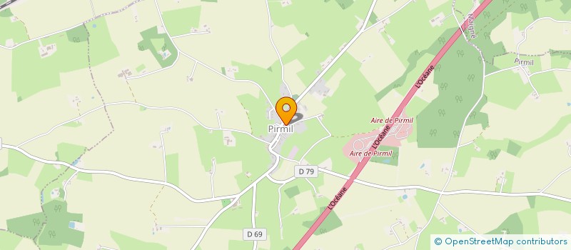 localisation de l'entreprise ASSOCIATION DANSE EN'CORPS  PIRMIL