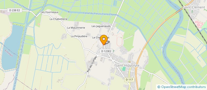 localisation de l'entreprise ASSOCIATION DANSE LA VIE  SAINT-HIPPOLYTE