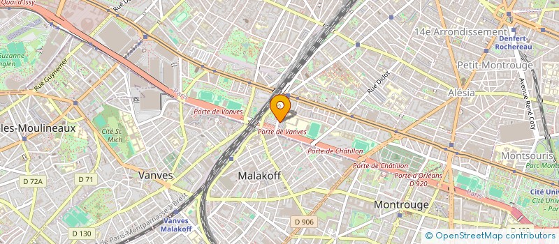 localisation de l'entreprise ASSOCIATION DANSE TROUVEE  PARIS