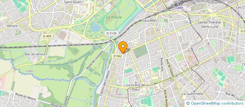 localisation de l'entreprise ASSOCIATION DANSES AU PLURIEL à CAEN