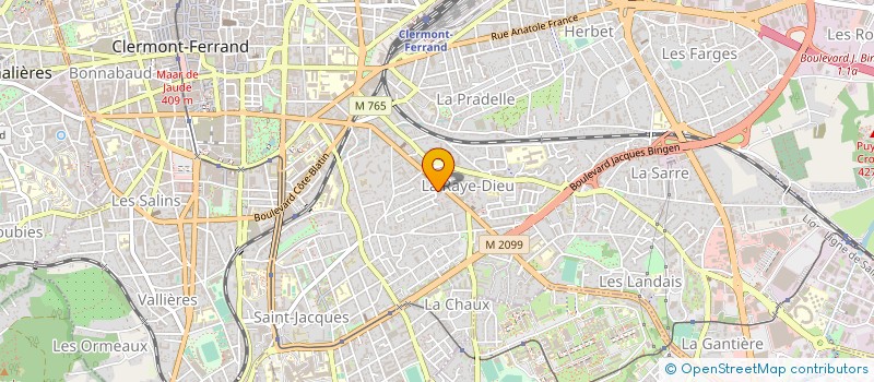 localisation de l'entreprise ASSOCIATION DE AJOUDA AS CRIANCIAS DOENTES I DIFFICIENTES EM ANGOLA à CLERMONT-FERRAND