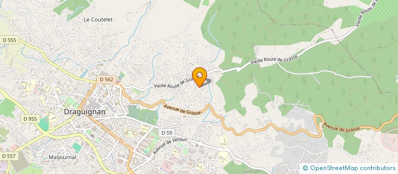 localisation de l'entreprise ASSOCIATION DE BIENFAISANCE DU PERPETUEL SECOURS à DRAGUIGNAN
