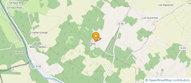 localisation de l'entreprise ASSOCIATION DE BIENFAISANCE PROSTASIA à MERIGNY