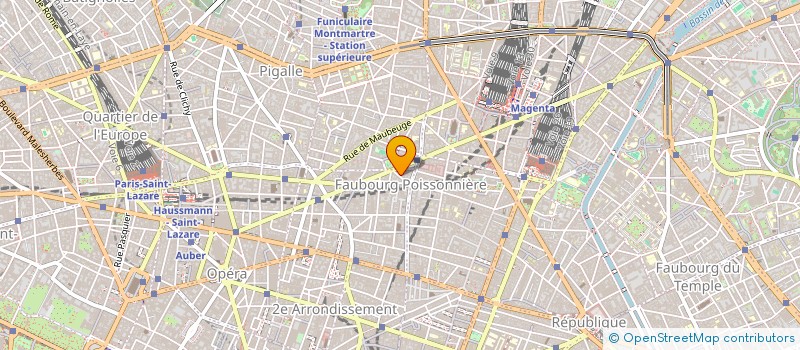 localisation de l'entreprise ASSOCIATION DE BIENFAISANCE SAINT GEORGE S LODGE NO 3  PARIS