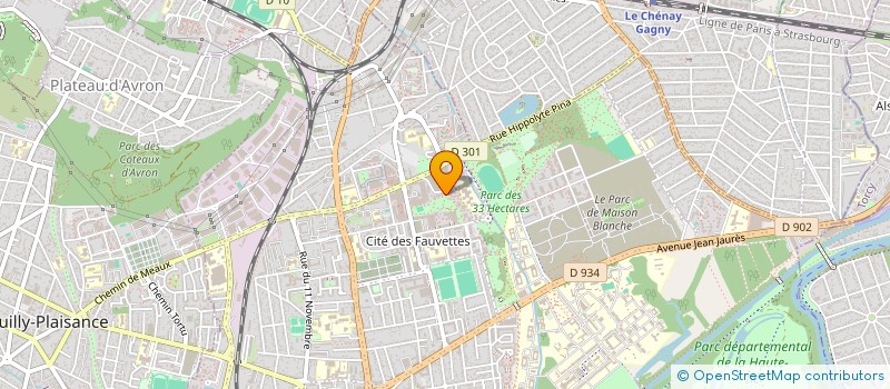 localisation de l'entreprise ASSOCIATION DE BIENVEILLANCE EN ACTION (AB EN ACTION) à NEUILLY-SUR-MARNE