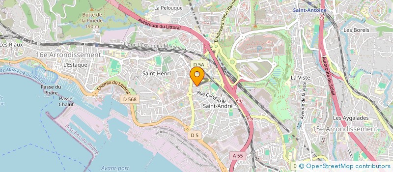 localisation de l'entreprise ASSOCIATION DE BRIDGE CONTRAT ET DERIVES à MARSEILLE
