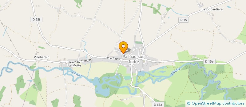 localisation de l'entreprise ASSOCIATION DE CAMPING à PALLUAU-SUR-INDRE