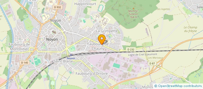 localisation de l'entreprise ASSOCIATION DE CAPOEIRA CASA DOS SENZALEIROS  NOYON