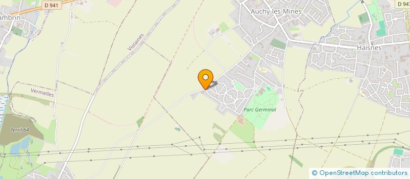 localisation de l'entreprise ASSOCIATION DE CAPOEIRA MACACO PRETO  AUCHY-LES-MINES