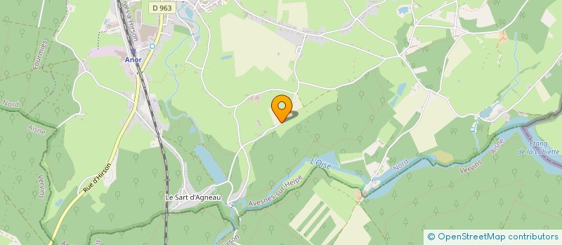 localisation de l'entreprise ASSOCIATION DE CAVALIERS L'ESCALE  ANOR