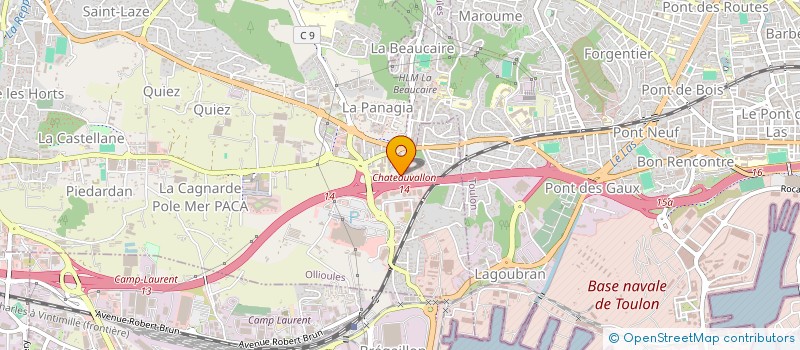 localisation de l'entreprise ASSOCIATION DE CHANT GRAZI ( ACG ) à OLLIOULES