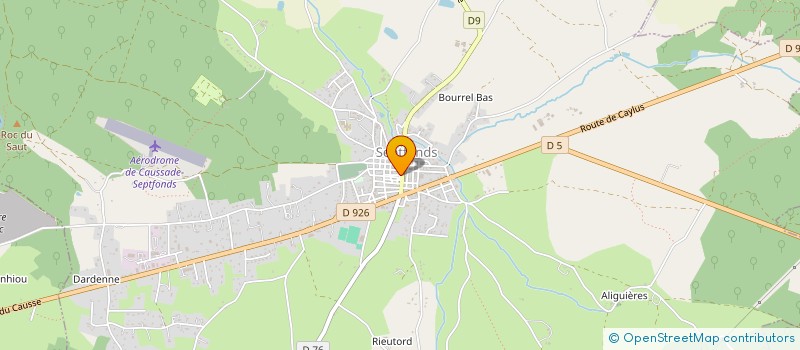 localisation de l'entreprise ASSOCIATION DE CHASSE AGREEE DE SAINT GEORGES à SAINT-GEORGES