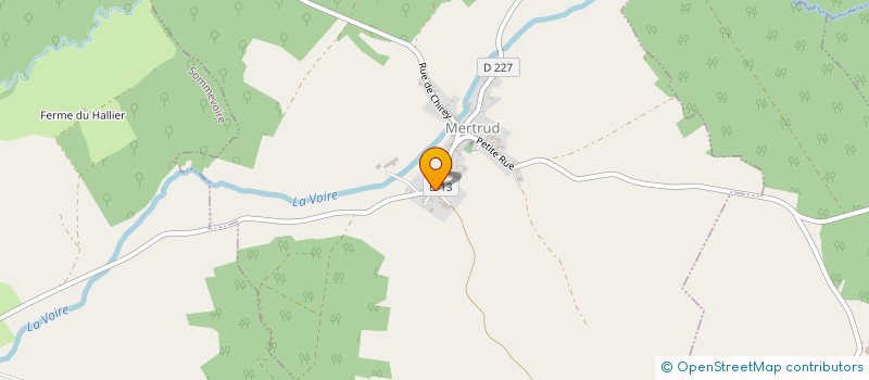 localisation de l'entreprise ASSOCIATION DE CHASSE AUX BOIS DE FURFUT à MERTRUD