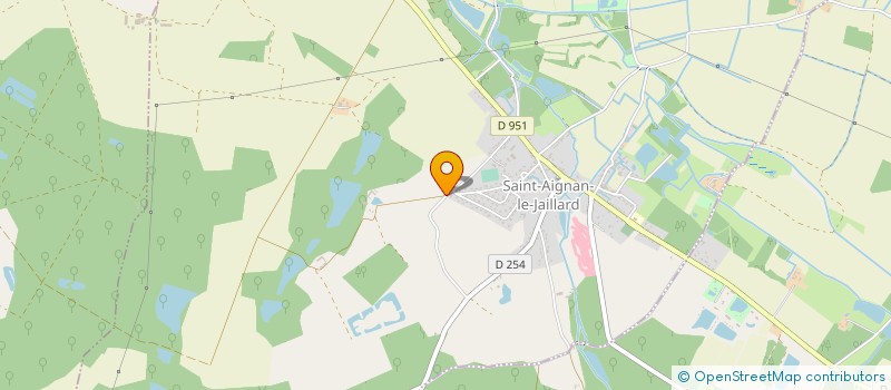localisation de l'entreprise ASSOCIATION DE CHASSE DE CHAMPLIVAULT à SAINT-AIGNAN-LE-JAILLARD