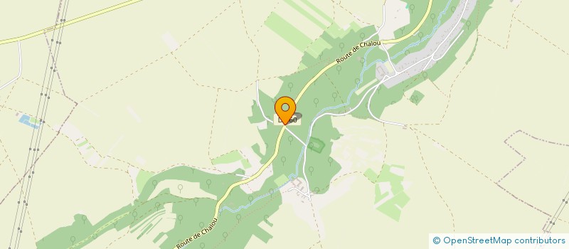 localisation de l'entreprise ASSOCIATION DE CHASSE DE LA BRINDILLE  CHALO-SAINT-MARS