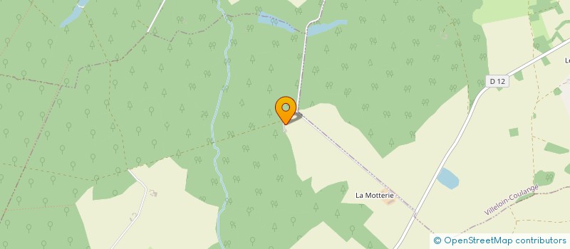 localisation de l'entreprise ASSOCIATION DE CHASSE DE LA NIVERDIERE  LOCHE-SUR-INDROIS