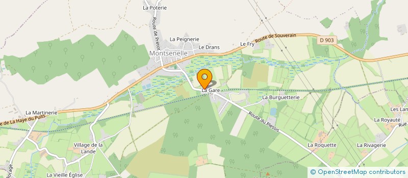 localisation de l'entreprise ASSOCIATION DE CHASSE DE LIMORS  VARENGUEBEC