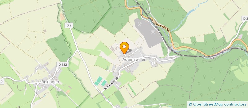 localisation de l'entreprise ASSOCIATION DE CHASSE DE MACKWILLER  ADAMSWILLER