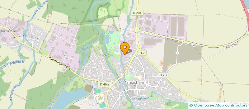 localisation de l'entreprise ASSOCIATION DE CHASSE DE RUMERSHEIM-LE-HAUT  ENSISHEIM