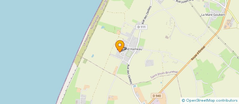 localisation de l'entreprise ASSOCIATION DE CHASSE DE SAINT JOUIN BRUNEVAL A C S J B  SAINT-JOUIN-BRUNEVAL