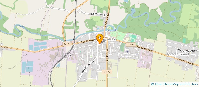 localisation de l'entreprise ASSOCIATION DE CHASSE DES BOIS DE PETIT MESNIL ET DE LA GIBERIE  TORCY-LE-GRAND