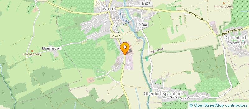 localisation de l'entreprise ASSOCIATION DE CHASSE DU BELVEDERE  WRTH