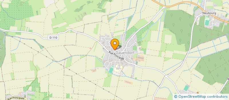 localisation de l'entreprise ASSOCIATION DE CHASSE DU GEBIRGSWALD  BITSCHHOFFEN