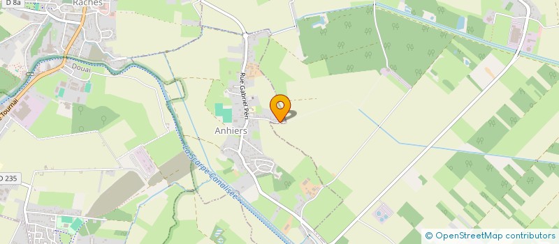 localisation de l'entreprise ASSOCIATION DE CHASSE DU MARAIS DE RACHES LES NEMRODS  ANHIERS