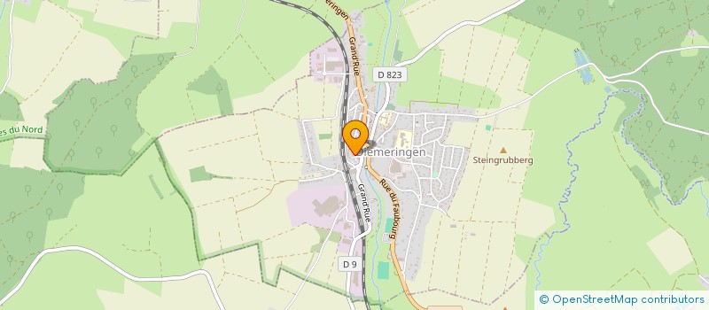 localisation de l'entreprise ASSOCIATION DE CHASSE DU NEUENWALD  DIEMERINGEN