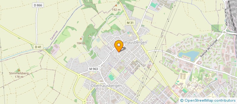 localisation de l'entreprise ASSOCIATION DE CHASSE JEAN ROEDERER  MITTELHAUSBERGEN