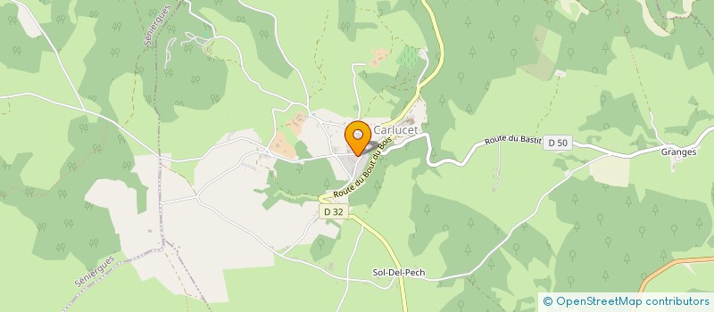 localisation de l'entreprise ASSOCIATION DE CHASSE LA SAINT-HUBERT REILHACOISE à REILHAC