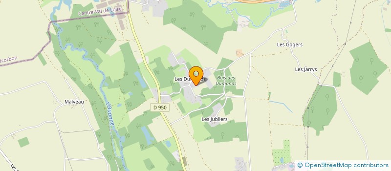 localisation de l'entreprise ASSOCIATION DE CHASSE LES BRIQUETS  CHARNY OREE DE PUISAYE