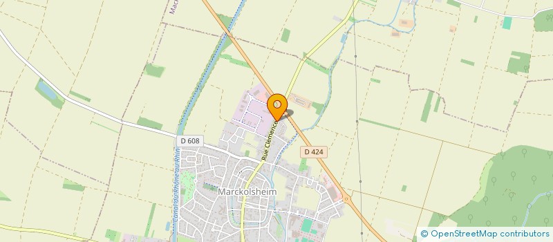 localisation de l'entreprise ASSOCIATION DE CHASSE LINDENKUPPEL à MARCKOLSHEIM