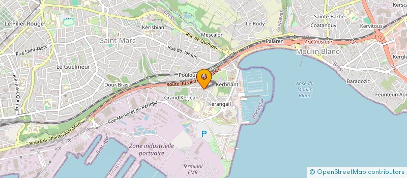localisation de l'entreprise ASSOCIATION DE CHASSE LITIEZ à BREST