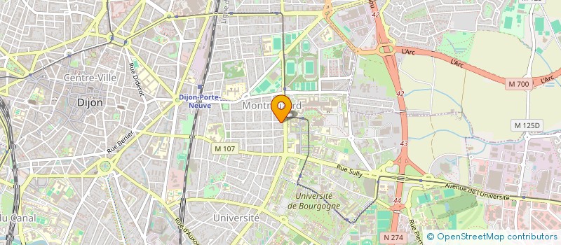 localisation de l'entreprise ASSOCIATION DE CHIMIE ENVIRONNEMENT à DIJON