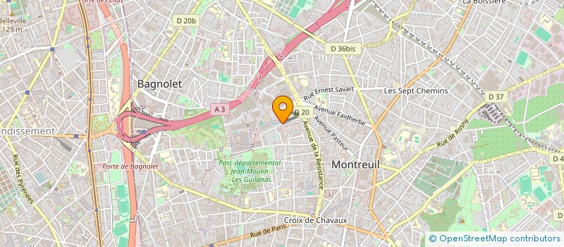 localisation de l'entreprise ASSOCIATION DE CIRCONCISION MASCULIN DE MONTREUIL EN FRANCE à MONTREUIL