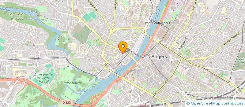 localisation de l'entreprise ASSOCIATION DE COLLECTE D'ARCHIVES SONORES ANGEVINES (ACASA) à ANGERS