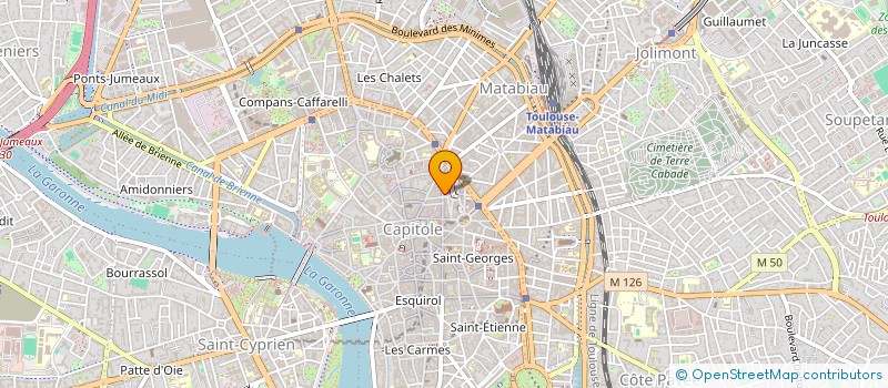 localisation de l'entreprise ASSOCIATION DE COMMERCANTS DE LA RUE ALSACE-LORRAINE à TOULOUSE