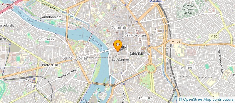 localisation de l'entreprise ASSOCIATION DE COMMERCANTS DE LA TRINITE à TOULOUSE