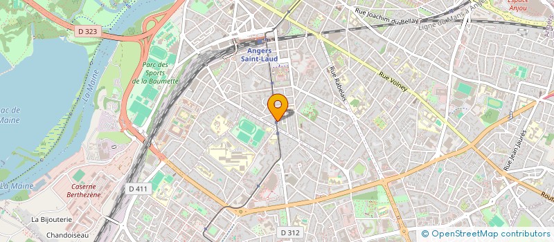 localisation de l'entreprise ASSOCIATION DE COMMERCANTS LETANDUERE STRASBOURG à ANGERS