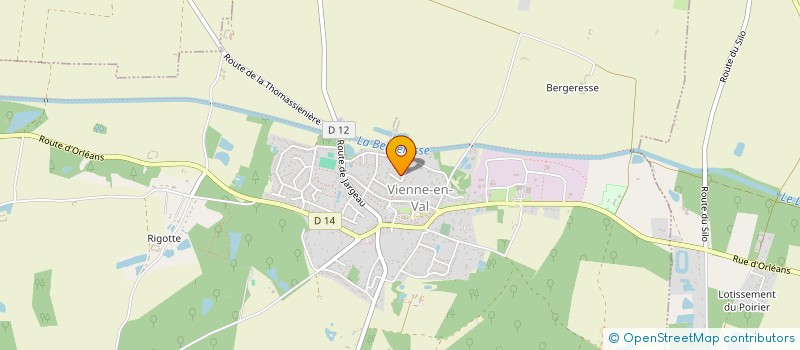 localisation de l'entreprise ASSOCIATION DE CONCOURS MAURICE BESSON à VANNES-SUR-COSSON
