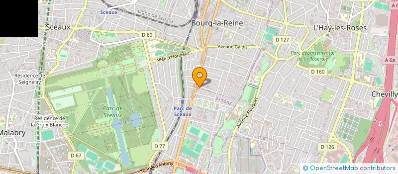 localisation de l'entreprise ASSOCIATION DE CONSEIL ET D'APPUI AUX TRANSITIONS à BOURG-LA-REINE